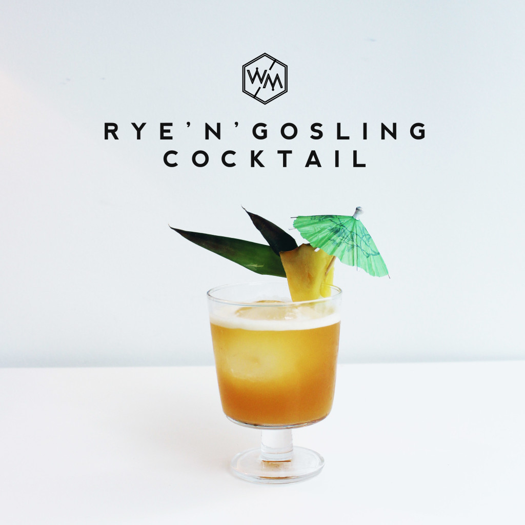 Ryan Gosling Cocktail - Whiskey Muse